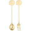 Rise N10055 Cat Ear Cutlery SET GD Neguri Neko
