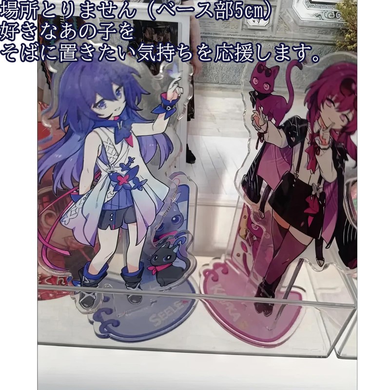Collapse Star Rail Starrail Popular Character Acrylic Stand Set of