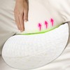 Lacomfy Pregnancy Pillow for Side Sleeper, Double Wedge Pillow for
