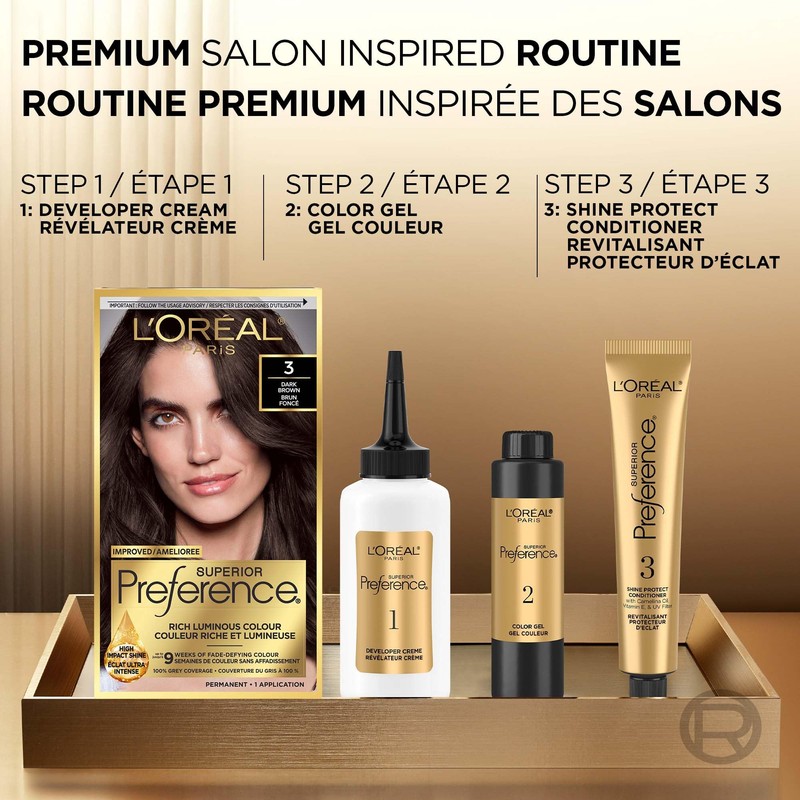 L’Oréal Paris Superior Preference 9 weeks of Luminous Fade-Defying Permanent