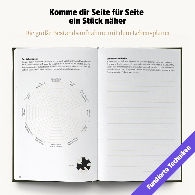 A good plan timeless | holistic undated diary for more