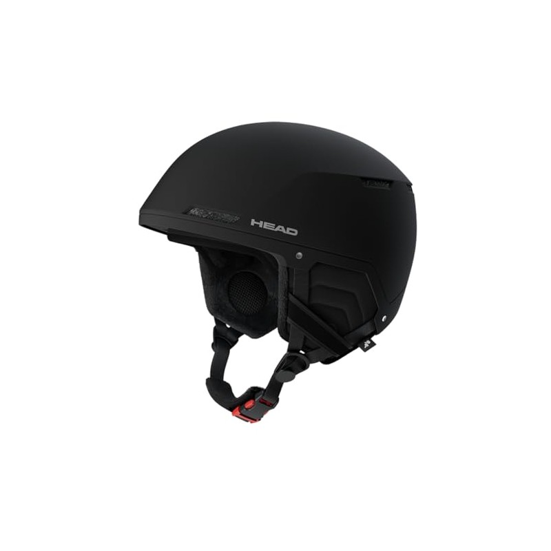 HEAD Compact Evo Ski and Snowboard Helmet, Black, XS/S