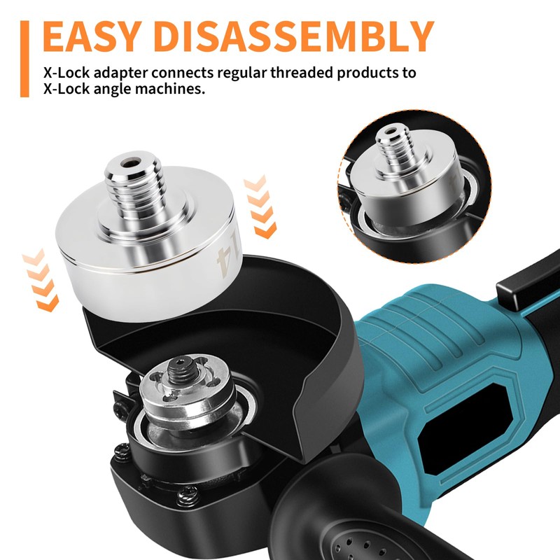 X Lock Adapter to M14 Thread and 5/8 Inch Thread,