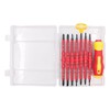 POFET Insulated Screwdriver Set 14 in 1 Multifunctional Compact Electrician