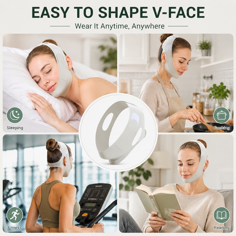 Reusable Face Support Strap for Daily Facial Care – Washable