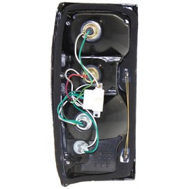 For 1984-1989 Toyota 4Runner Pair Rear Tail Lights Driver and Passenger Side black TO2800103 TO2801103 For 81560-89149 81550-89149