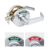 MARIE Commercial Door Handle for Bathroom Privacy,Vacant Occupied & Commercial