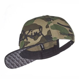 Nebelkind Snapback Cap Men Women Camouflage Green Camouflage One Size Adjustable Unisex High Quality Baseball Cap Trendy Streetwear Style Baseball Cap, Green slanted peak