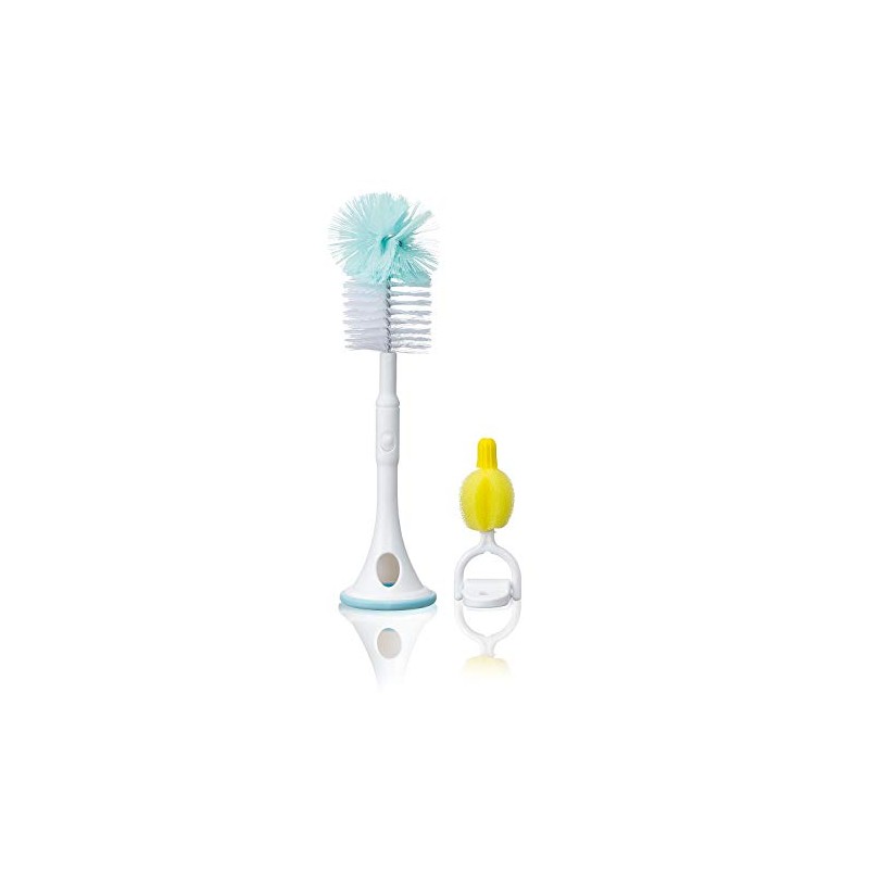 Mameita, Just Place It! Brush & Nipple Wash Set