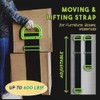 Moving Lifting Straps.Adjustable Lifting Moving Straps..2 Pack Furniture Moving Straps