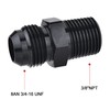 EVIL ENERGY 8AN Male to 3/8" NPT Fitting Straight Aluminum