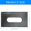 Car Sun Visor Tissue Holder, GLADFRESIT PU Leather Sun Visor
