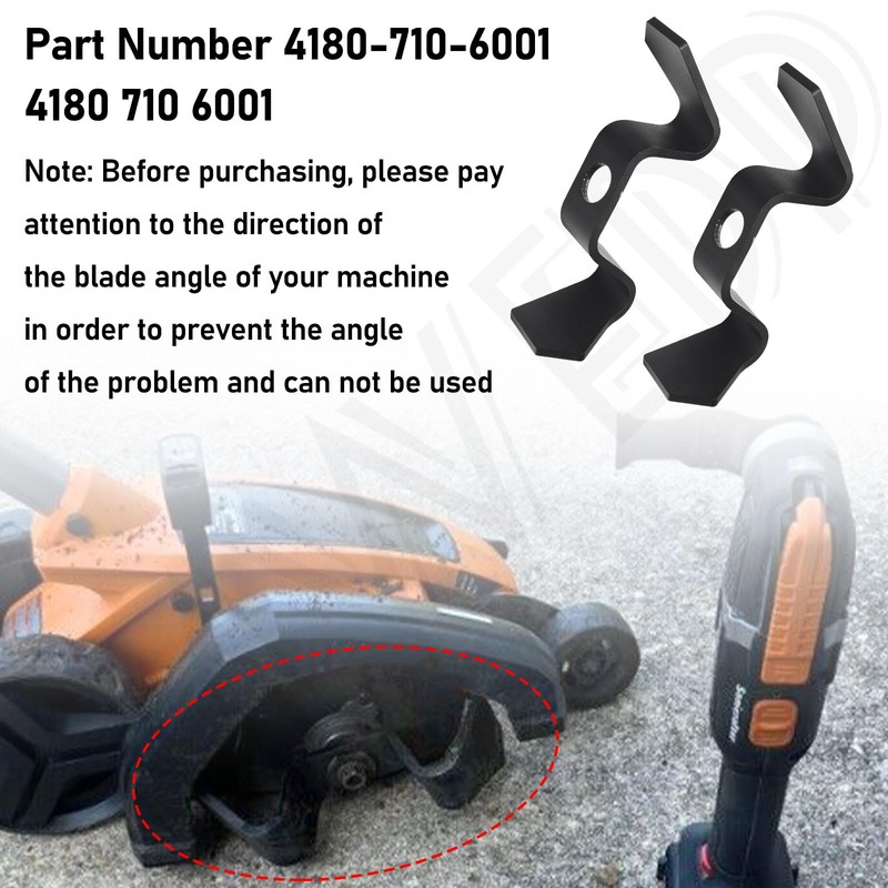 MWEDP 4180-710-6001 Bed Edger Blade Compatible with St-ihl Edger 4150-2