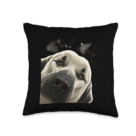 Funny Dog Anatolian Shepherd Throw Pillow