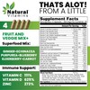Fruits & Veggies Supplement Capsules - High-Potency Daily Wellness Blend