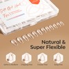 Modelones Nail Tips, 216 Pieces, Full Cover Nail Tips Set,