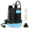 KITLUCK Sump Pump, 1/2HP 2000GPH Submersible Water Pump Electric, Thermoplastic