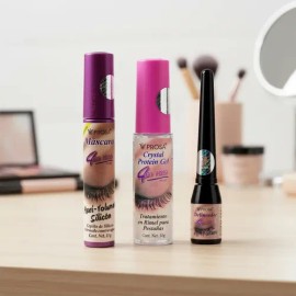 Kitprosa Rímel Maxivolumen Silicon,gel Cristal,del.tintero N