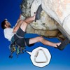 Pack of 2 Carabiner Hooks, Stainless Steel 304 Triangular Carabiner