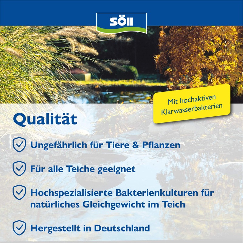 Soell BioBooster – highly active clear water bacteria removal, Increased