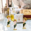 Taiyin 16 Pcs St. Jude Statues Bulk Mini Resin St