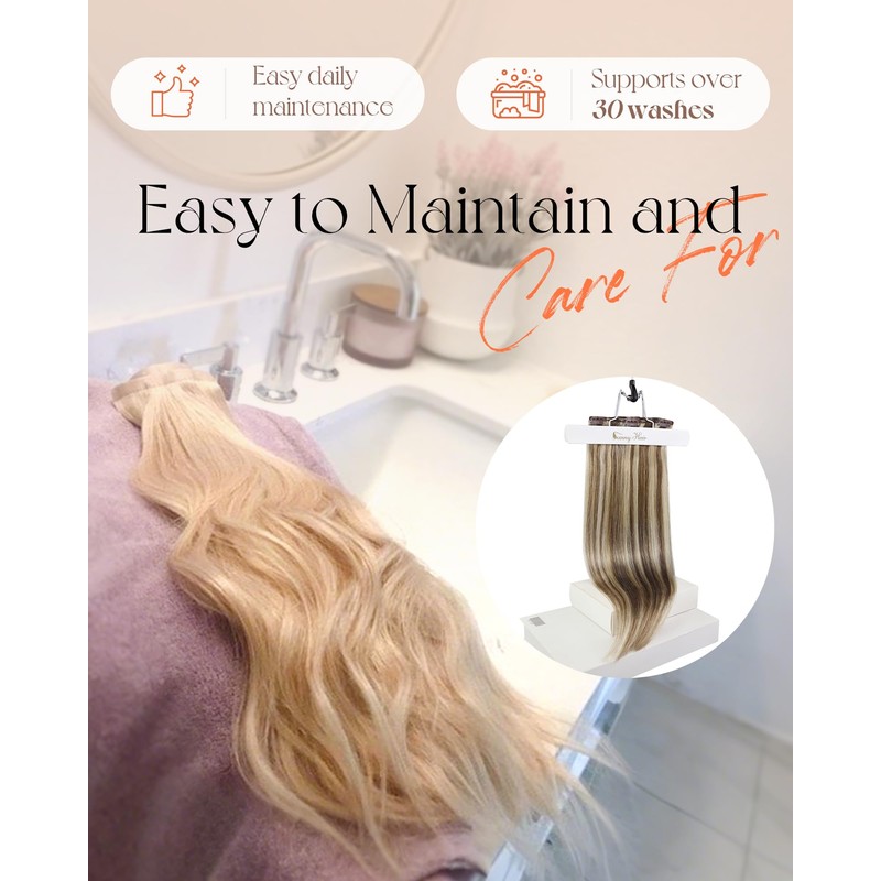 Sunny Hair Sunny Hair Clip in Hair Extensions Straight Human