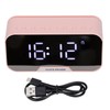 D‑88 Multifunctional Bluetooth Clock Speaker Portable Dual Alarm Clock Function