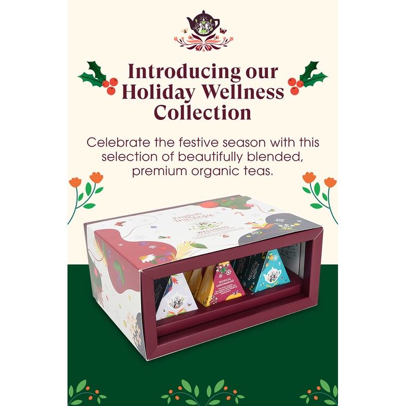 English Tea Shop Organic Holiday Wellness Collection - 12 Loose