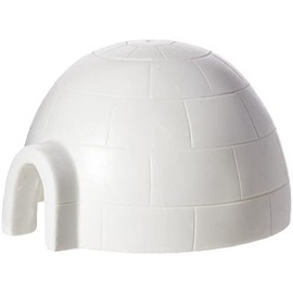 Yellow Door Play Igloo | Early Educational Toy for Kids Age 2 3 4 5 |Small World Pretend Play | Realistic Toy Igloo | Polar Arctic Imaginary Play | Outdoor Science Play | Snow Ice Explorer | STEM