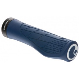 ERGON Unisex's GA3 Grips, Nightride Blue, Large