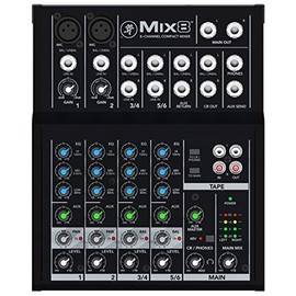 Mackie MIX8 8-Channel Compact Mixer
