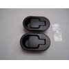2 X BLACK METAL ALLOY REPLACEMENT HANDLES FOR RECLINER CHAIRS