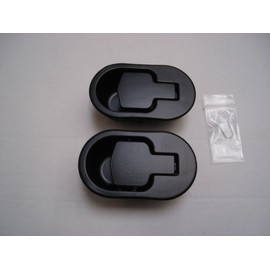 2 X BLACK METAL ALLOY REPLACEMENT HANDLES FOR RECLINER CHAIRS ARH5