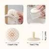 MRDLKNX Kitchen Sponges 4 Pcs Dish Donut Shaped Multi-purpose Sponge