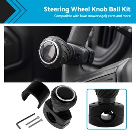 MAX COOL Steering Wheel Power Handle Spinner Knob Steering Wheel Spinner Knob Ball Suitable for Tractor Forklift Truck Lorry Mower
