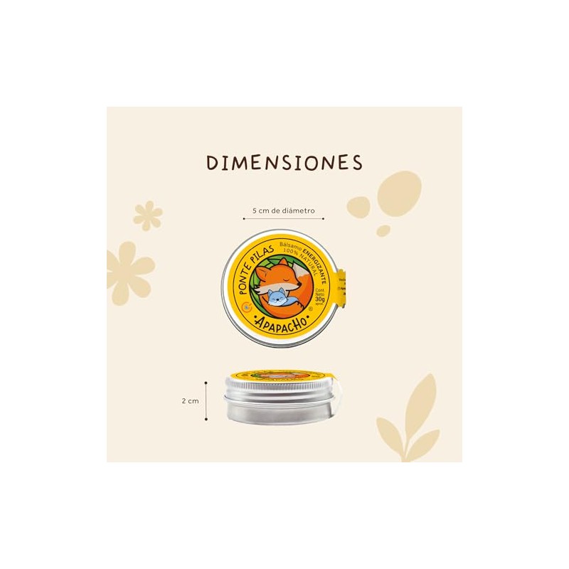 Apapacho Bálsamos - Ponte Pilas (Bálsamo energizante)