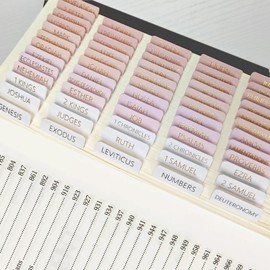Bible Tabs for Women and Men,Bible Study Tabs,Bible Journaling Study Supplies,Bible Index Tabs for Christian Gift