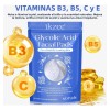60 Discos Faciales Exfoliantes Ácido Glicólico Vitamina C