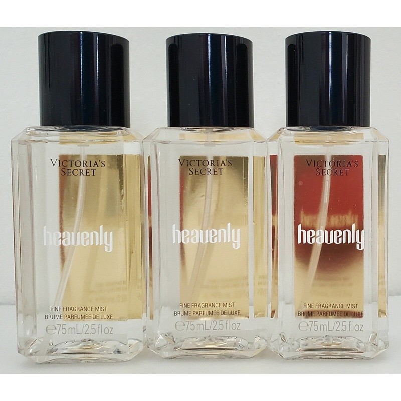 Victoria's Secret 3pc VICTORIA'S SECRET HEAVENLY Fragrance Body Mist 2.5oz