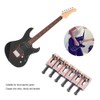 6PCS Guitar Saddles with Roller Bridge Guitar Repair Parts (Red
