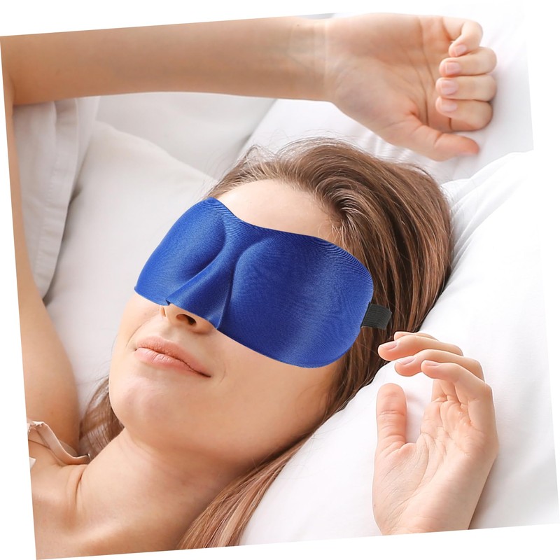 SAFIGLE 2Pcs Sleep Masks for Adults Light Blocking Eye Masks