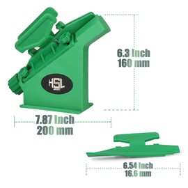 Archery Fletching Jig with Straight and Right Helical Clamps Vanes Feathers Sticker Tool for DIY Arrow Crossbow Bolts