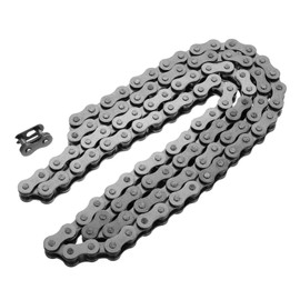 Alipis Chain Motorcycle Chain Kit Motorcycle Chains Go Karts Accessories Go Cart Chain Go Kart Parts Motorbike Chain Go Kart Chain Motorcycle Chain Replacement Metal