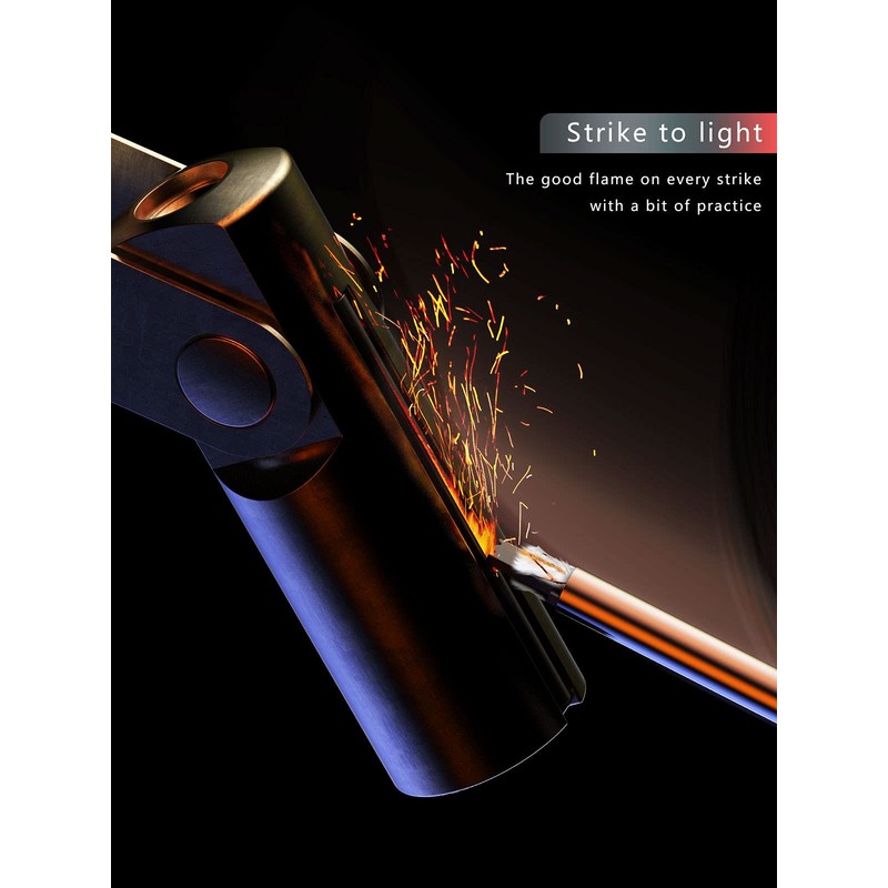 Permanent Match, Waterproof Forever Match Survival Fire Starter Keychain Lighter