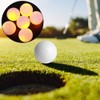 6 Piezas Pelotas de Golf Luminosas LED, Atractivas Pelotas de