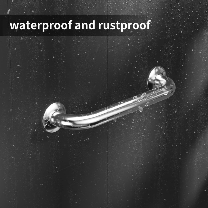 Gotega Shower Grab Bar 2 Pack, Stainless Steel Bathroom Grab