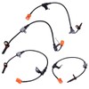 Slakerbe 4 Pcs ABS Wheel Speed Sensor Compatible with Acura