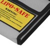 Lipo Battery Safety Bag Grey Fireproof Explosion Proof Battery Guard