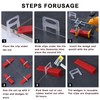 Tile Leveling System Wedges, Reusable Leveling Wedges for Tile， Tile