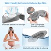 Sleep Mask Men Women Comfortable Side Sleepers 3D 100% Dark